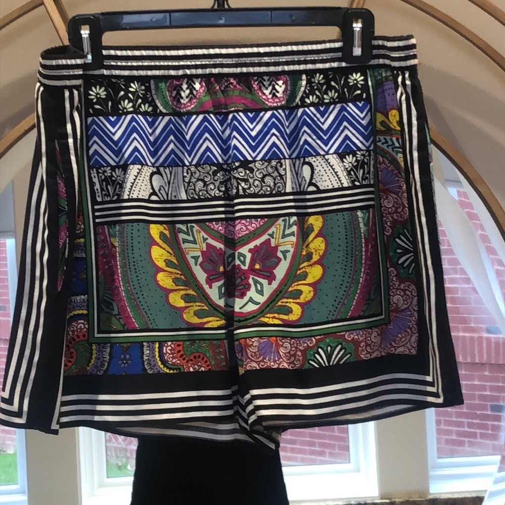 Anthropologie Silk shorts